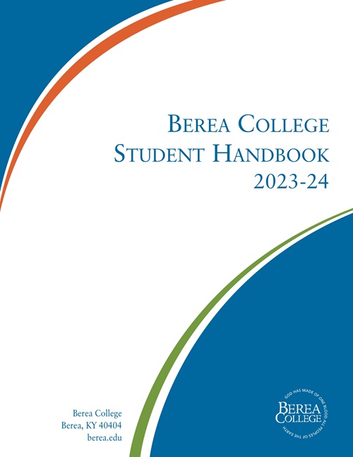 2023 Student Handbook Cover